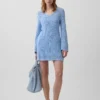 Maglione in maglia pointelle