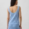 Maglione in maglia pointelle 100% cotone