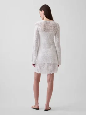 Maglione in maglia pointelle