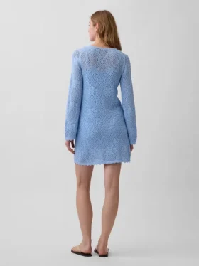 Maglione in maglia pointelle