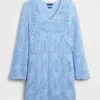 Maglione in maglia pointelle