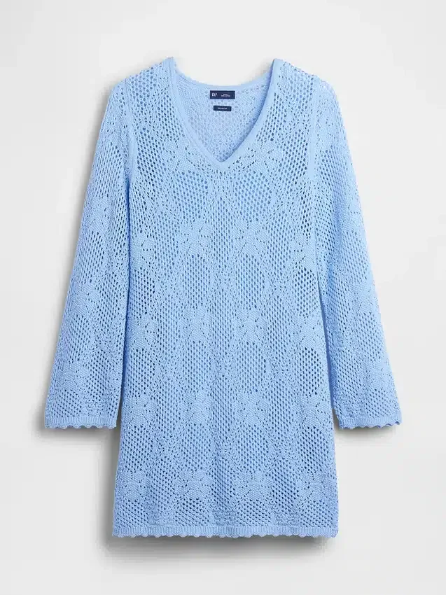 Maglione in maglia pointelle