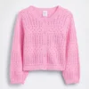 Maglione in maglia pointelle per neonato & bebè