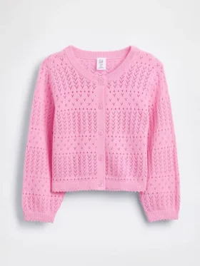 Maglione in maglia pointelle per neonato & bebè