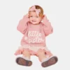 Maglione in maglia "Sweet Wink Little Sister"
