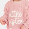 Maglione in maglia "Sweet Wink Little Sister"