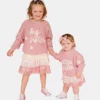 Maglione in maglia "Sweet Wink Little Sister"
