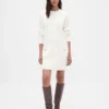 Maglione mini in maglia a trecce CashSoft