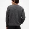Maglione morbido in misto lana con motivo Argyle