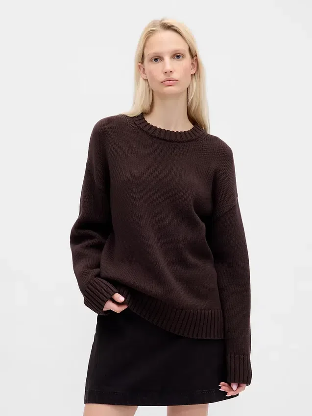 Maglione oversize 100% cotone