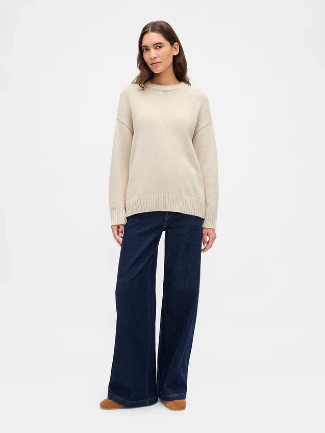 Maglione oversize 100% cotone