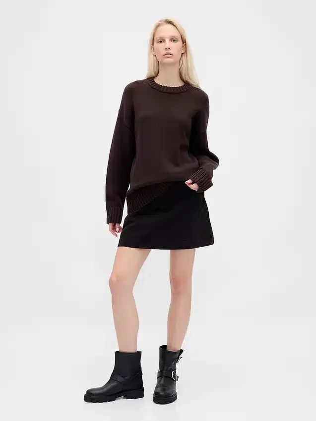 Maglione oversize 100% cotone