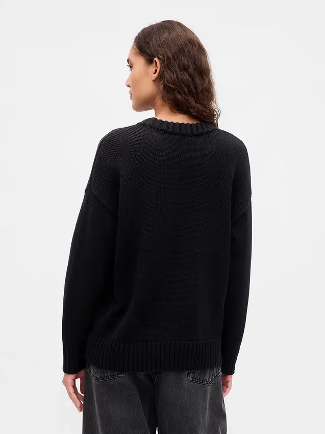 Maglione oversize 100% cotone