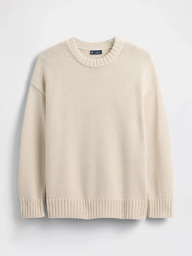 Maglione oversize 100% cotone