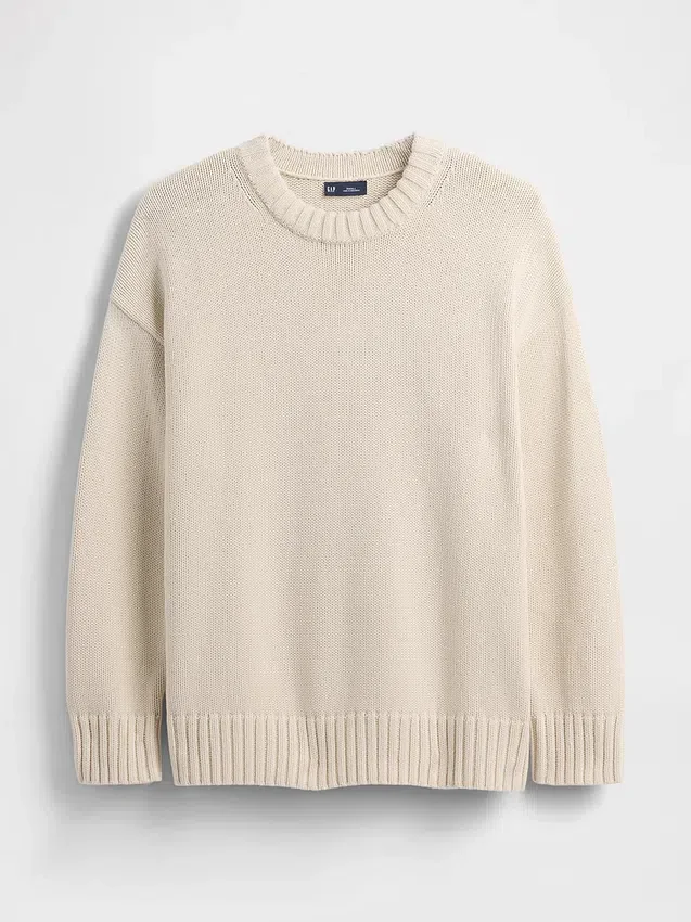 Maglione oversize 100% cotone