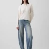Maglione oversize a trecce CashSoft