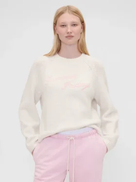 Maglione oversize con logo GAP × Summer Fridays