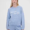 Maglione oversize con logo GAP × Summer Fridays