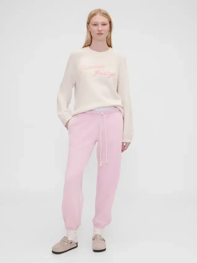 Maglione oversize con logo GAP × Summer Fridays