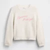 Maglione oversize con logo GAP × Summer Fridays