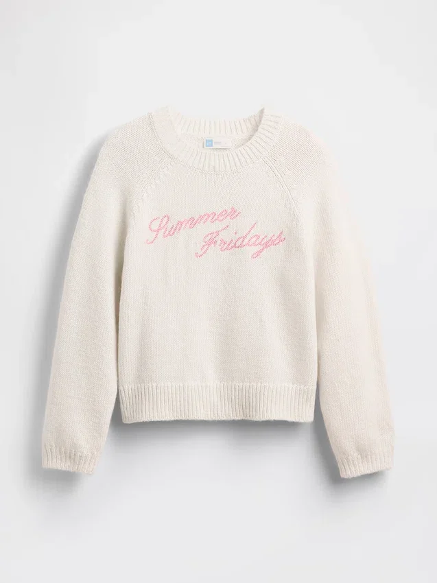 Maglione oversize con logo GAP × Summer Fridays