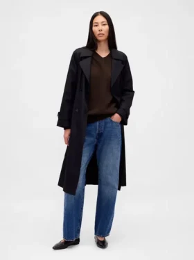 Maglione oversize con scollo a V CashSoft
