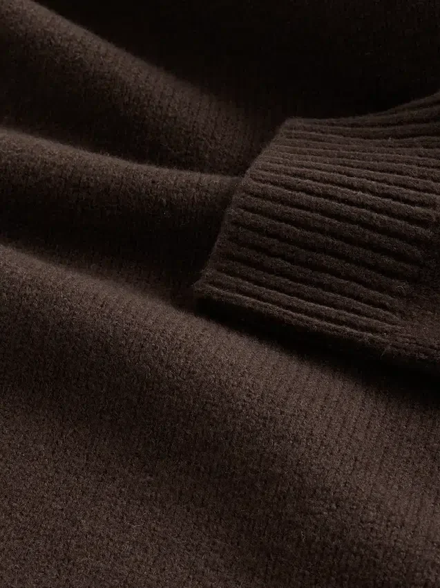 Maglione oversize con scollo a V CashSoft