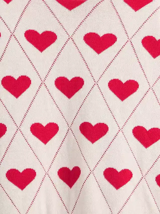 Maglione per bambini con collo rotondo e stampa grafica dal taglio morbido