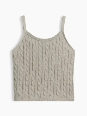 Maglione per bambini in maglia a trecce