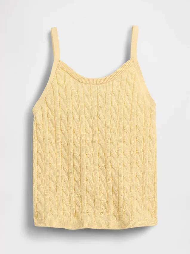 Maglione per bambini in maglia a trecce