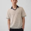 Maglione polo a rete Ouigap