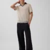 Maglione polo a rete Ouigap