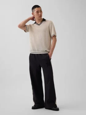 Maglione polo a rete Ouigap