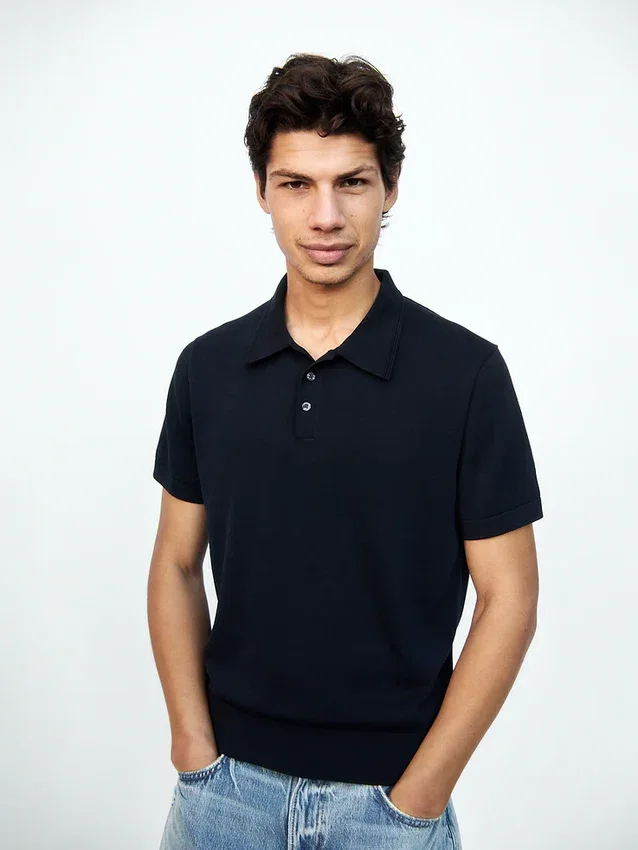 Maglione polo classico