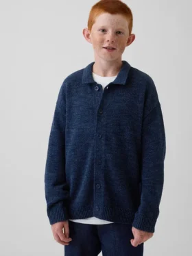 Maglione polo da bambino dalla vestibilità comoda