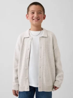 Maglione polo da bambino dalla vestibilità comoda