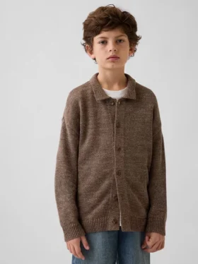 Maglione polo da bambino dalla vestibilità comoda