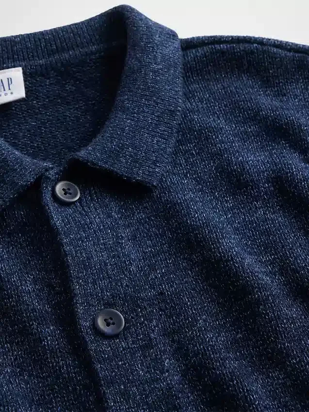 Maglione polo da bambino dalla vestibilità comoda