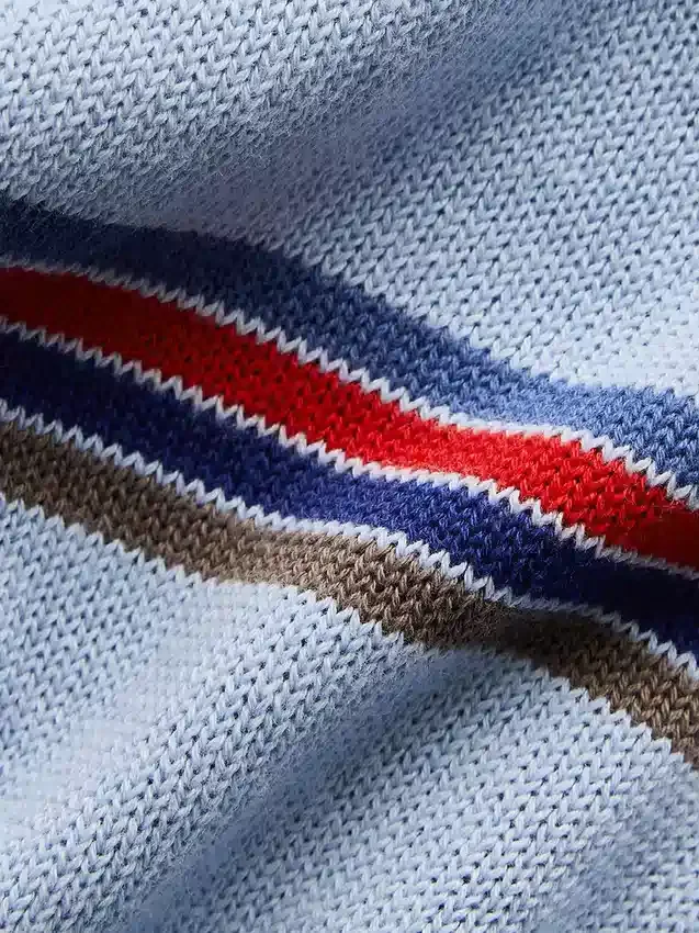 Maglione polo dal taglio morbido in 100% cotone
