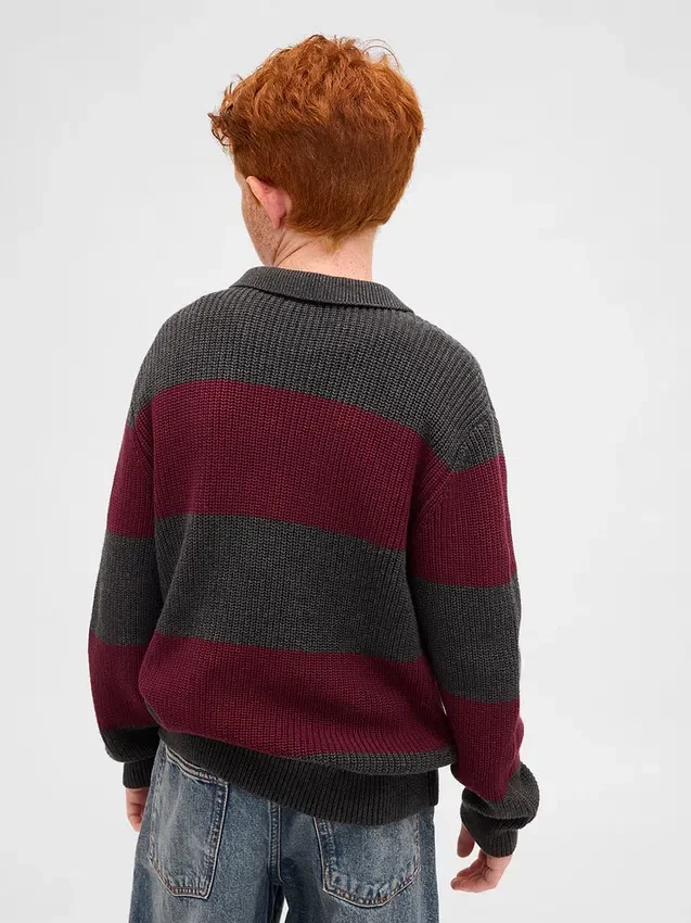Maglione polo per bambini