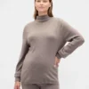 Maglione premaman a collo alto CashSoft