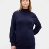 Maglione premaman a collo alto CashSoft