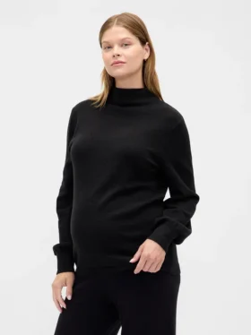 Maglione premaman a collo alto CashSoft