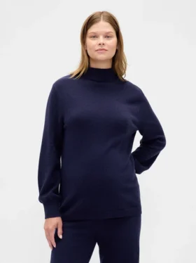 Maglione premaman a collo alto CashSoft