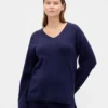 Maglione premaman CashSoft con scollo a V