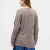 Maglione premaman CashSoft con scollo a V