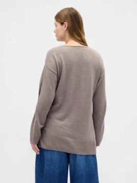 Maglione premaman CashSoft con scollo a V