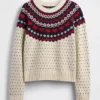 Maglione raglan a girocollo in misto cotone