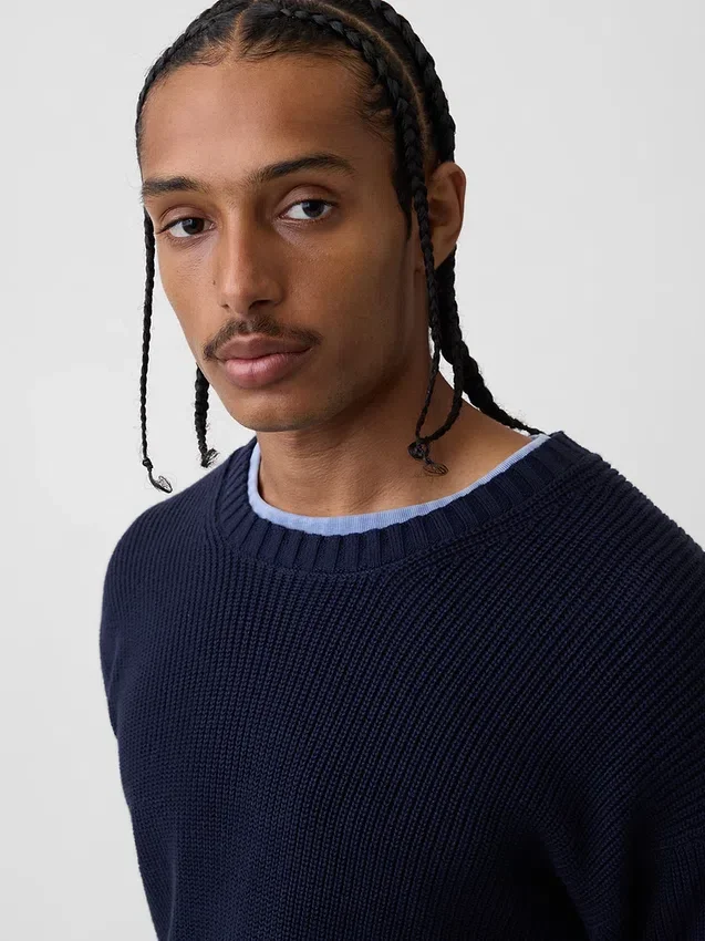 Maglione Shaker dalla vestibilità comoda