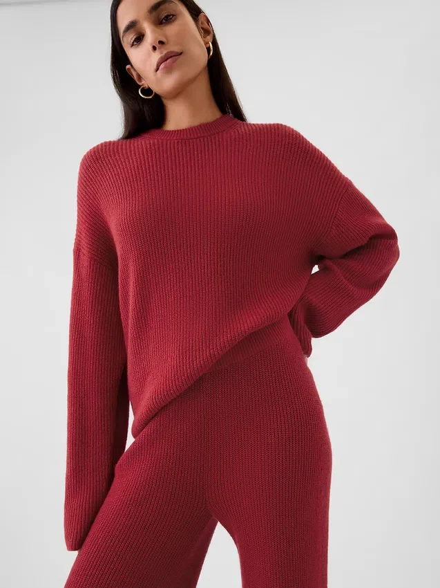 Maglioni in maglia CashSoft con punto Shaker
